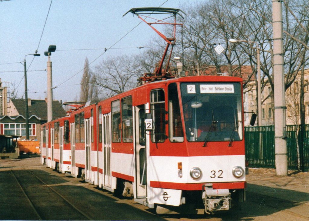 Котбус, Tatra KT4D № 32 Котбус, Tatra KT4D № 32