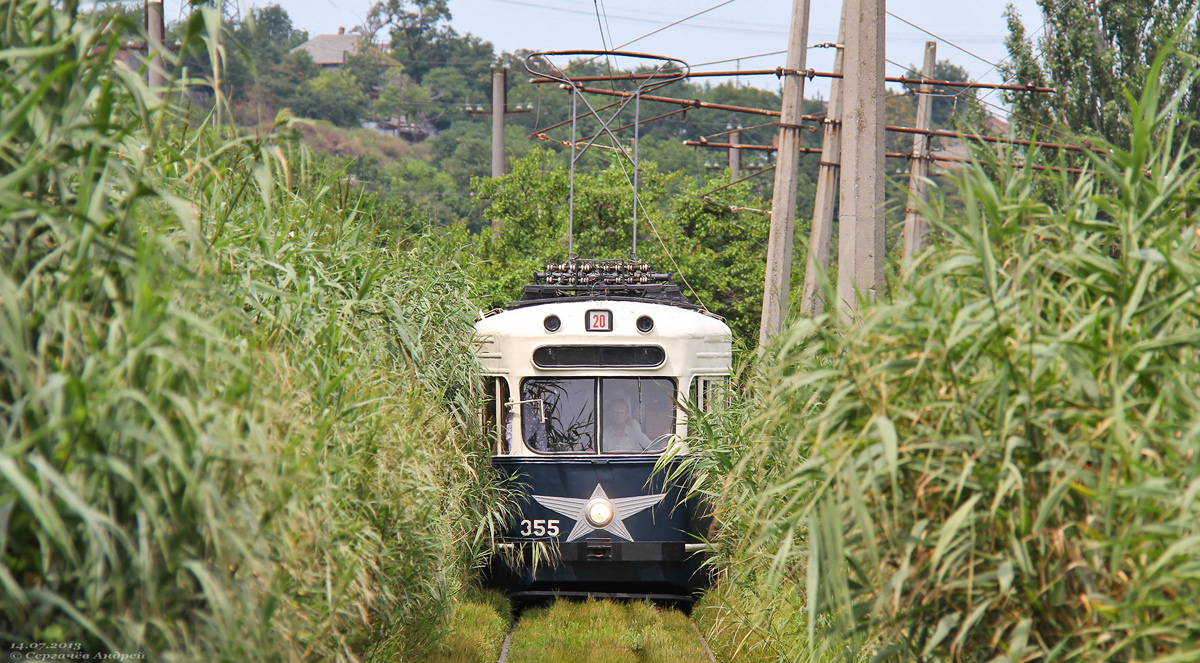 Одеса, КТМ-1 № 355; Одеса — 14.07.2013 — Покатушки на ретро-трамваях КТМ-1 та МТВ-82