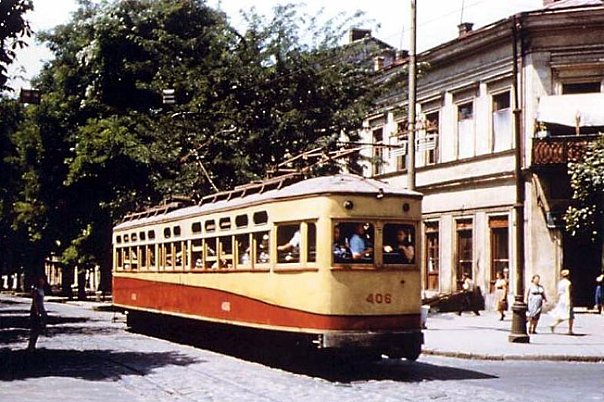 Одеса, Четырёхосный моторный La Croyère тип A № 406