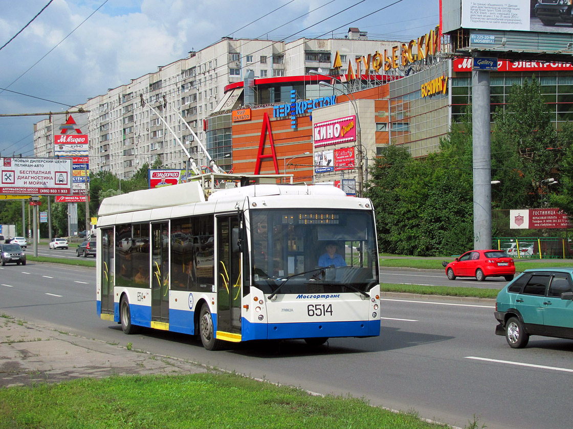 Москва, Тролза-5265.00 «Мегаполис» № 6514