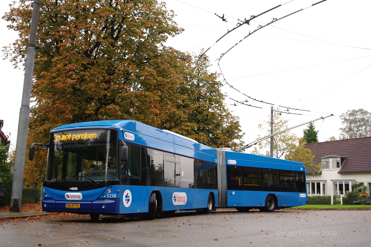 Арнем, Hess SwissTrolley 3 (BGT-N2C) № 5238