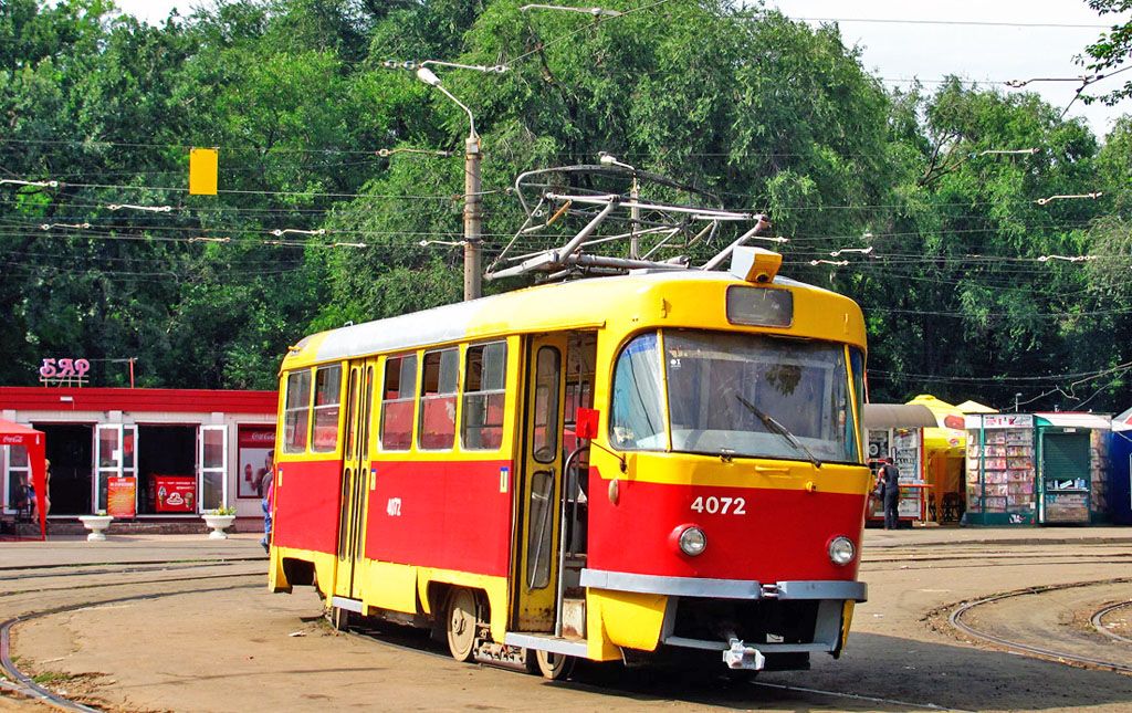 Одесса, Tatra T3SU № 4072