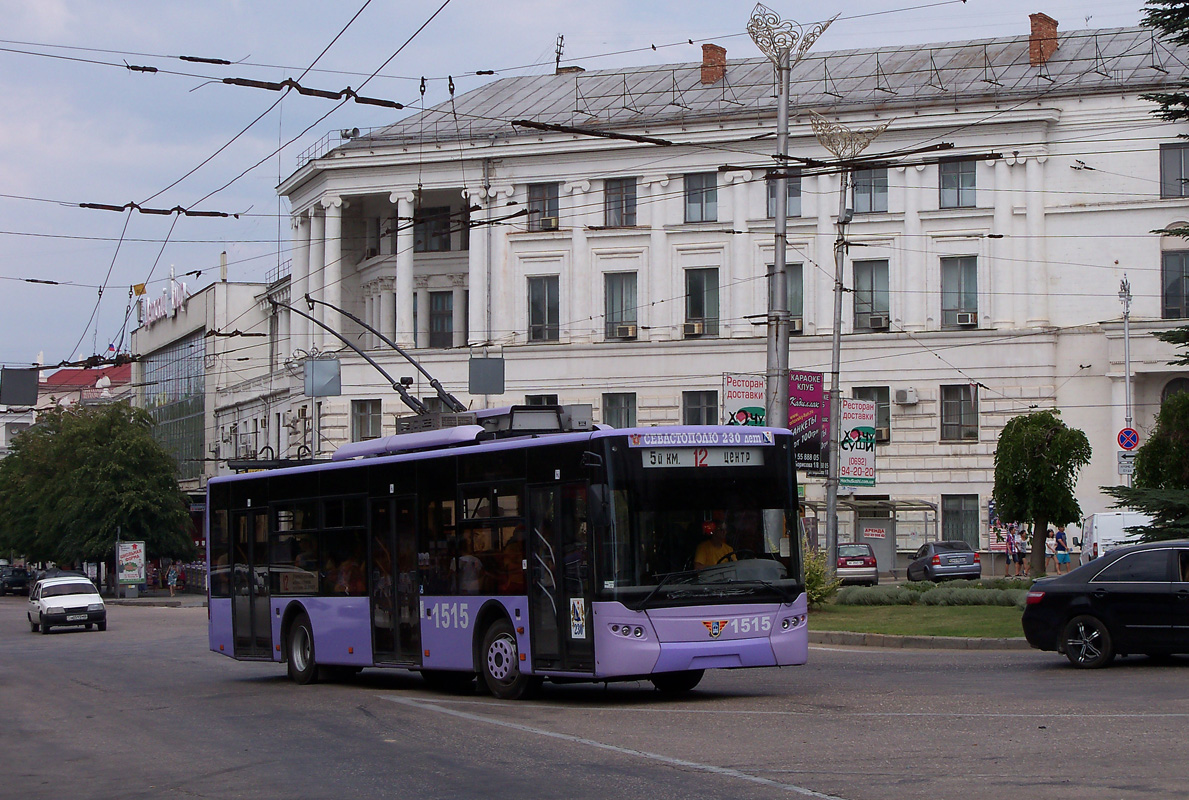 Севастополь, ЛАЗ E183A1 № 1515
