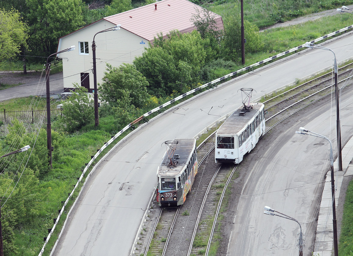 Нижний Тагил, 71-605 (КТМ-5М3) № 373; Нижний Тагил, 71-605 (КТМ-5М3) № 9