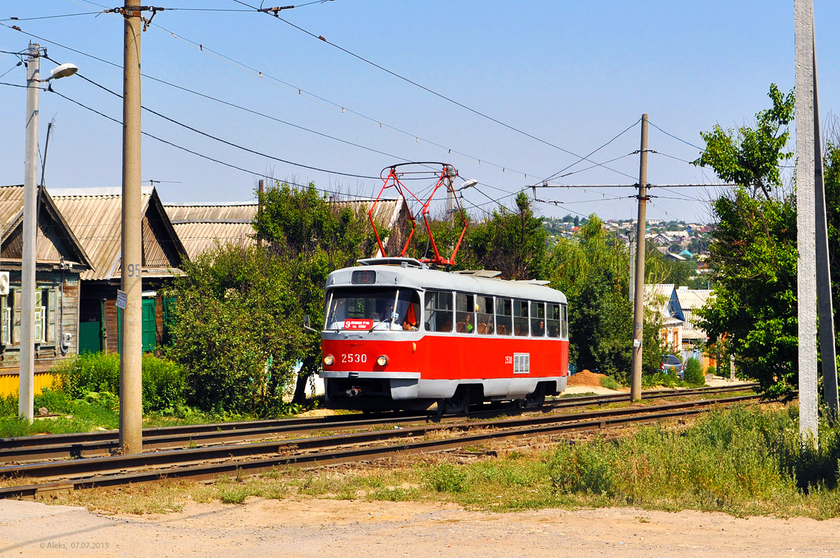 Волгоград, Tatra T3SU (двухдверная) № 2530