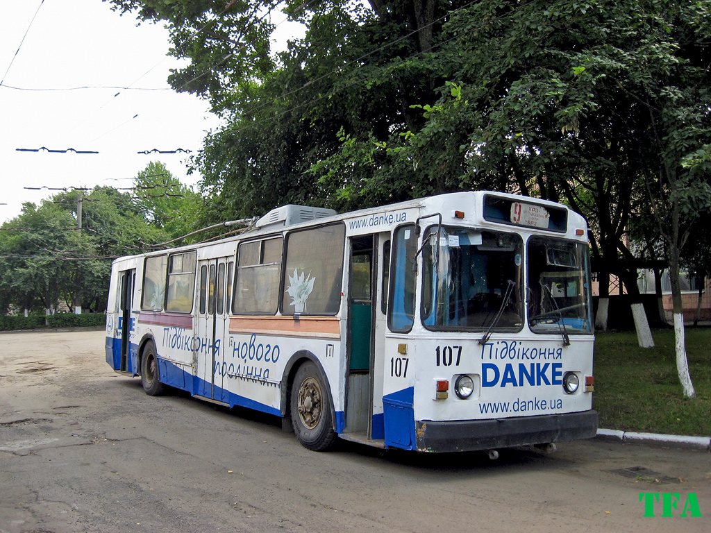Луцк, ЗиУ-682В № 107
