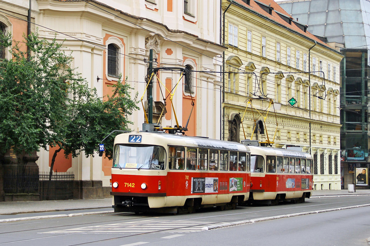 Прага, Tatra T3SUCS № 7142