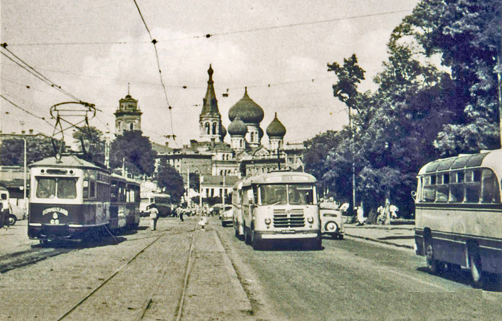 Одесса, Двухосный моторный Nivelles тип B № 68; Одесса — Исторические фотографии: трамвай