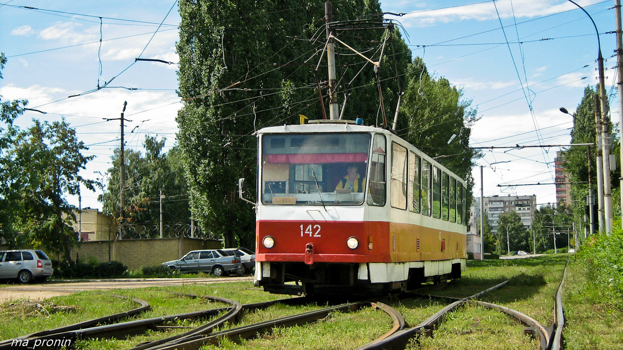 Липецк, Tatra T6B5SU № 142