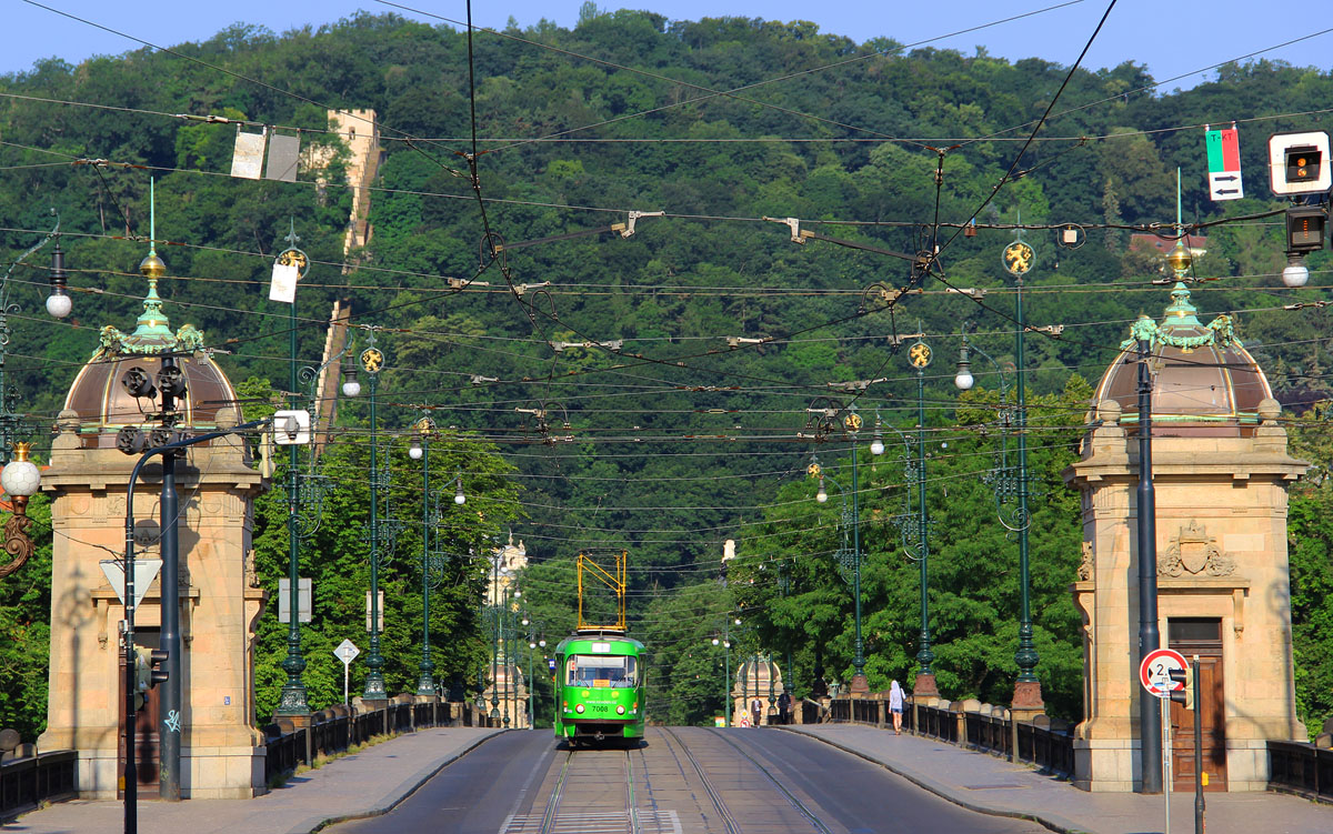 Prague, Tatra T3SU № 7008