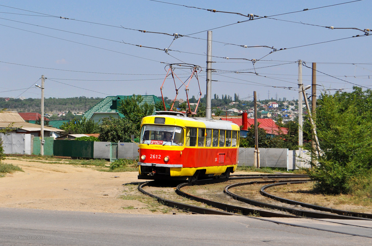 Волгоград, Tatra T3SU (двухдверная) № 2612