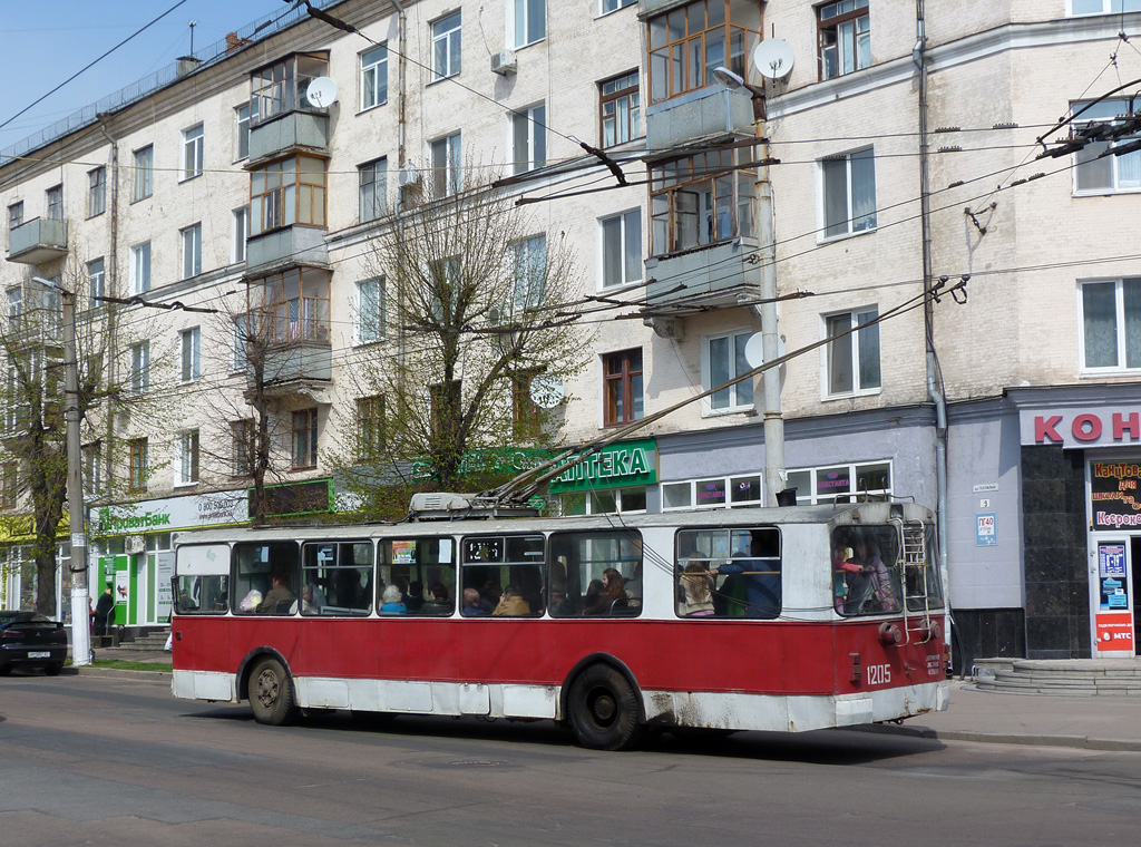 Житомир, ЗиУ-682В № 1205