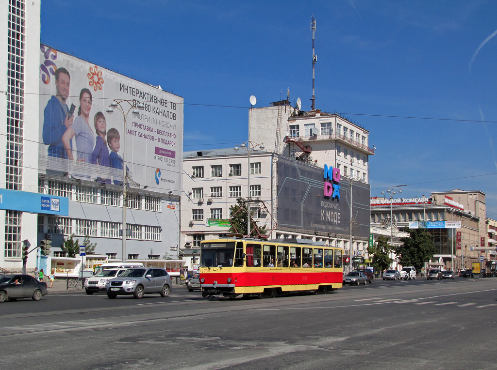 Екатеринбург, Tatra T6B5SU № 734