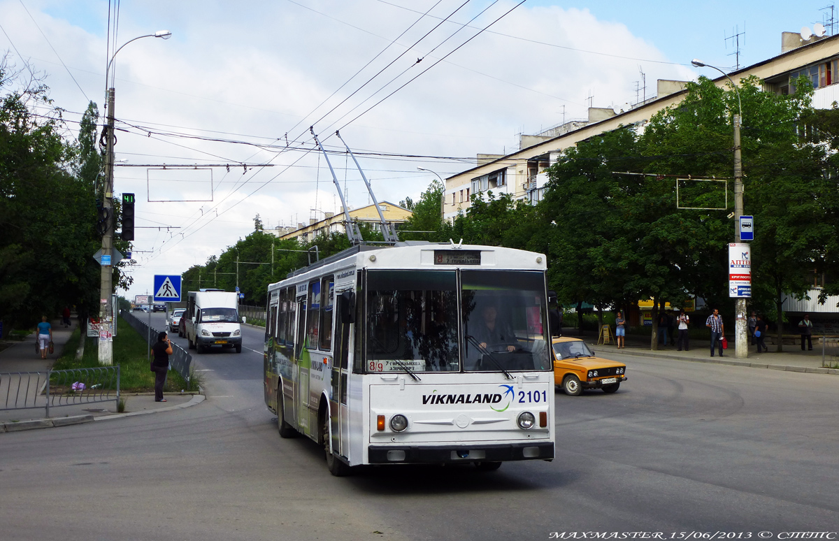 Крымский троллейбус, Škoda 14Tr89/6 № 2101