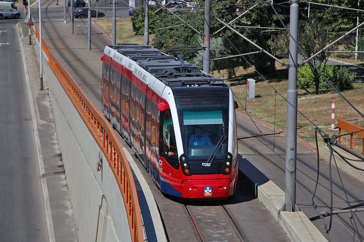 Белград, CAF Urbos 3 № 81517 (1517)