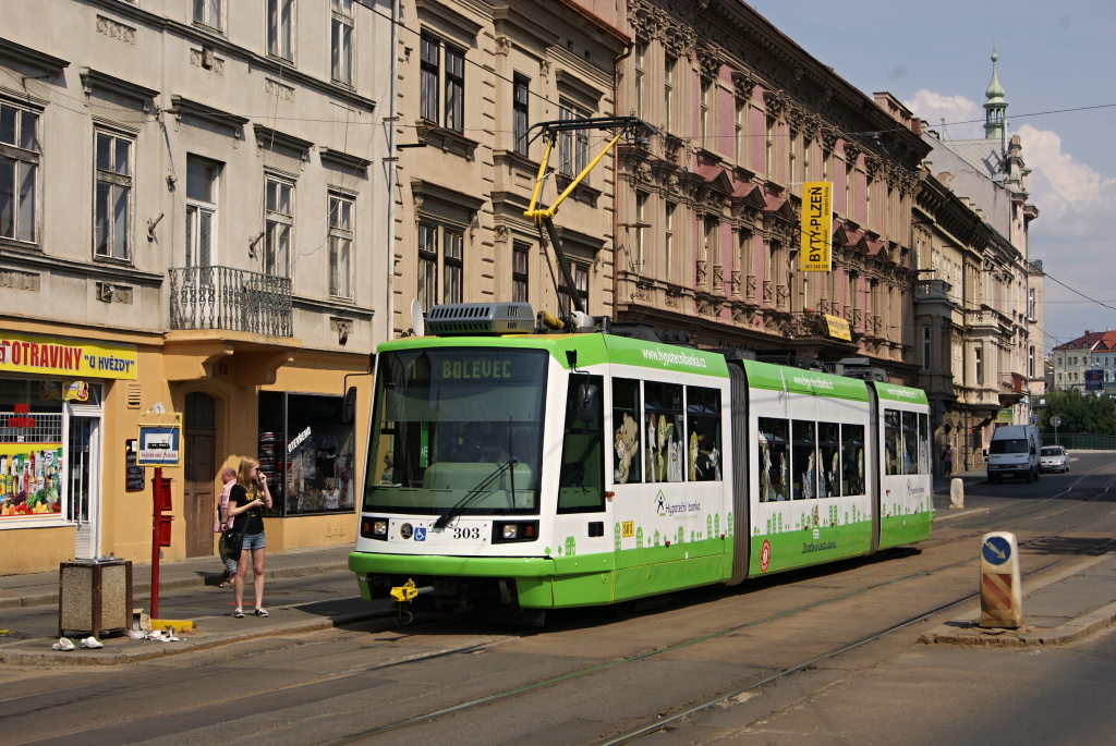 Pilsen, Škoda 03T2 Astra Nr. 303