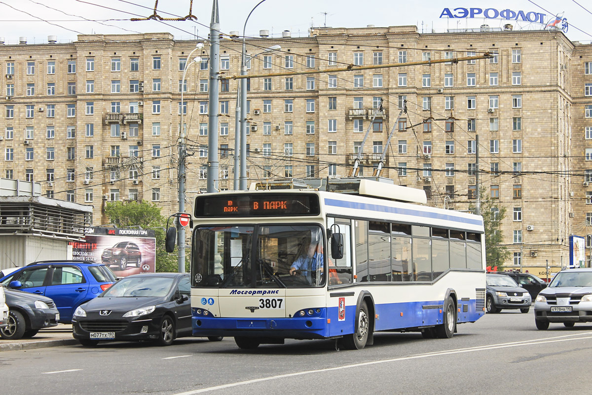 Москва, СВАРЗ-МАЗ-6235.00 № 3807
