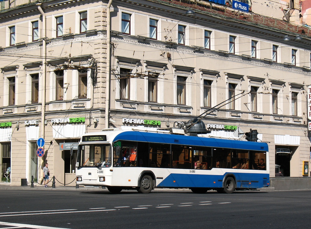 Санкт Петербург, БКМ 321 № 3401