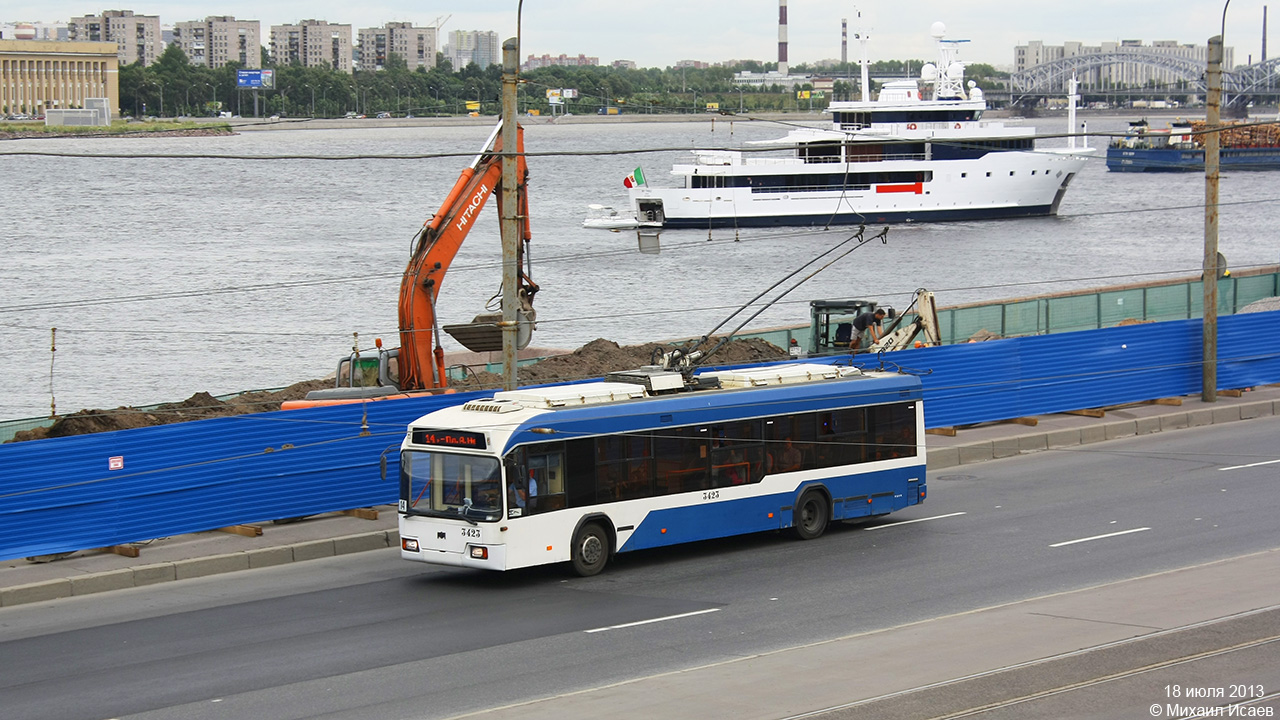 Санкт-Петербург, БКМ 321 № 3423