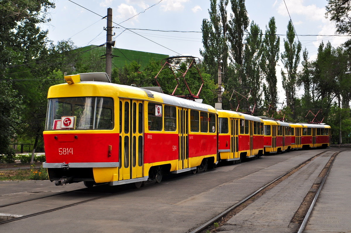 Wołgograd, Tatra T3SU Nr 5814