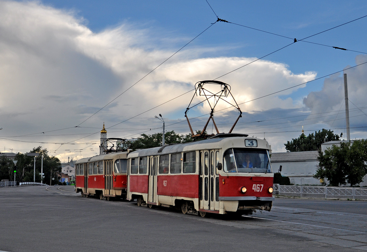 Харьков, Tatra T3SU № 467