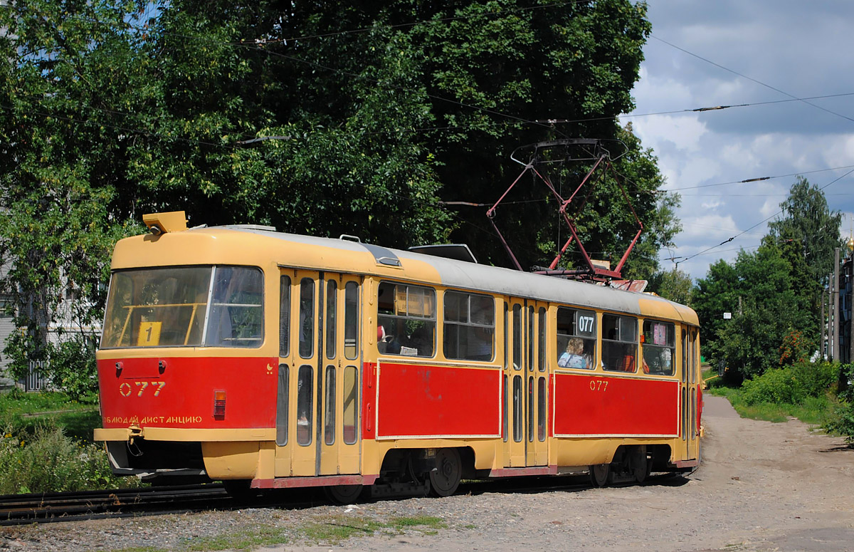 Орёл, Tatra T3SU № 077
