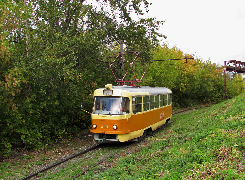 Екатеринбург, Tatra T3SU № 665