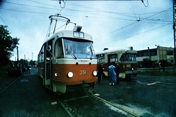 Екатеринбург, Tatra T3SU № 351; Пермь — Старые фотографии