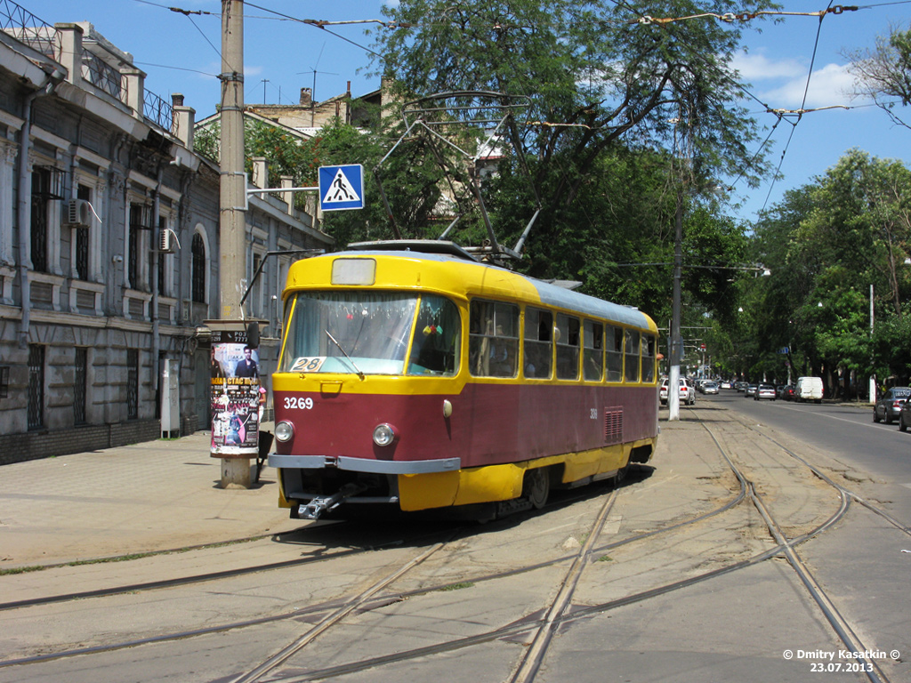 Одесса, Tatra T3SU № 3269
