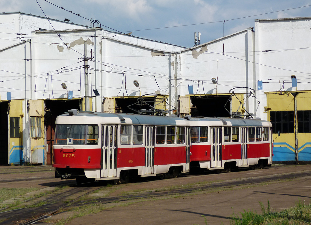 Киев, Tatra T3SU № 6025