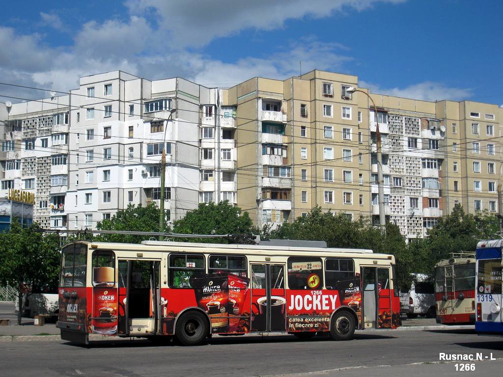 Кишинёв, Škoda 14TrDT/6M № 1266