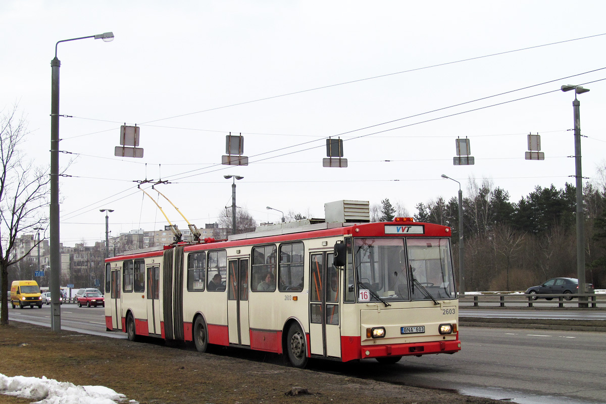 Вильнюс, Škoda 15Tr03/6 № 2603