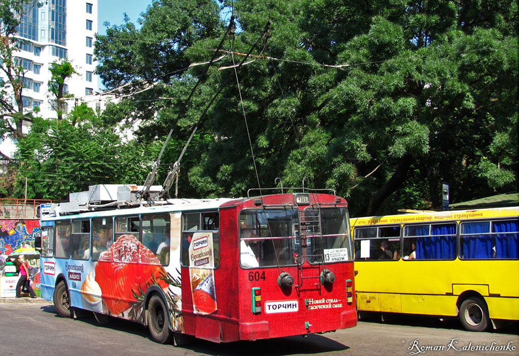 Одесса, ЗиУ-682Г-016 (012) № 604