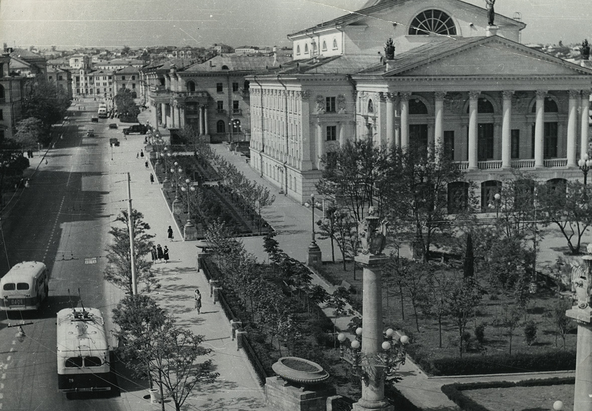 Sevastopole, MTB-82D № 29; Sevastopole — Historical photos; Sevastopole — Trolleybus lines and rings