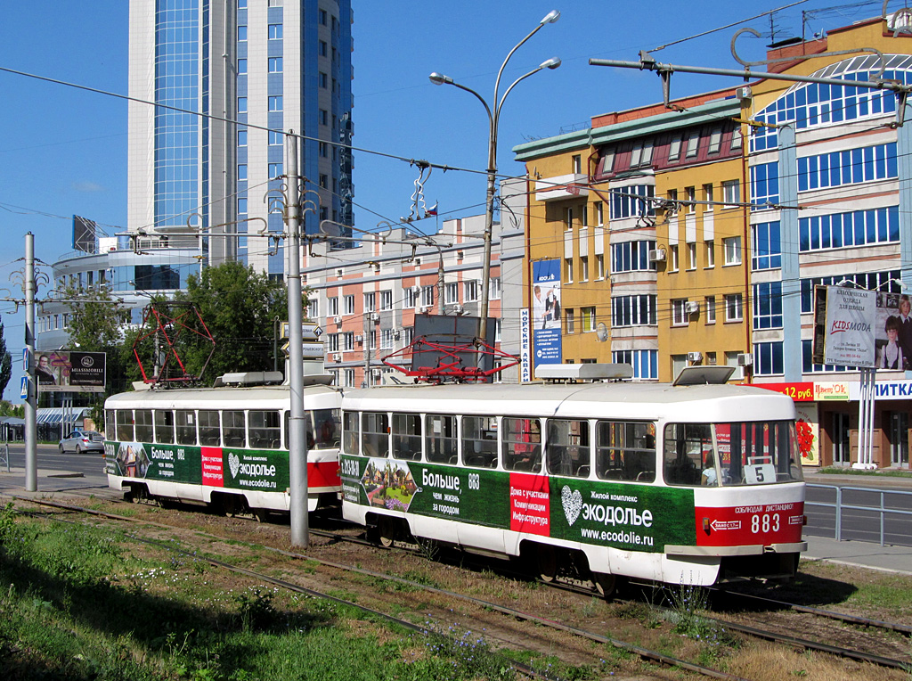 Самара, Tatra T3E № 883