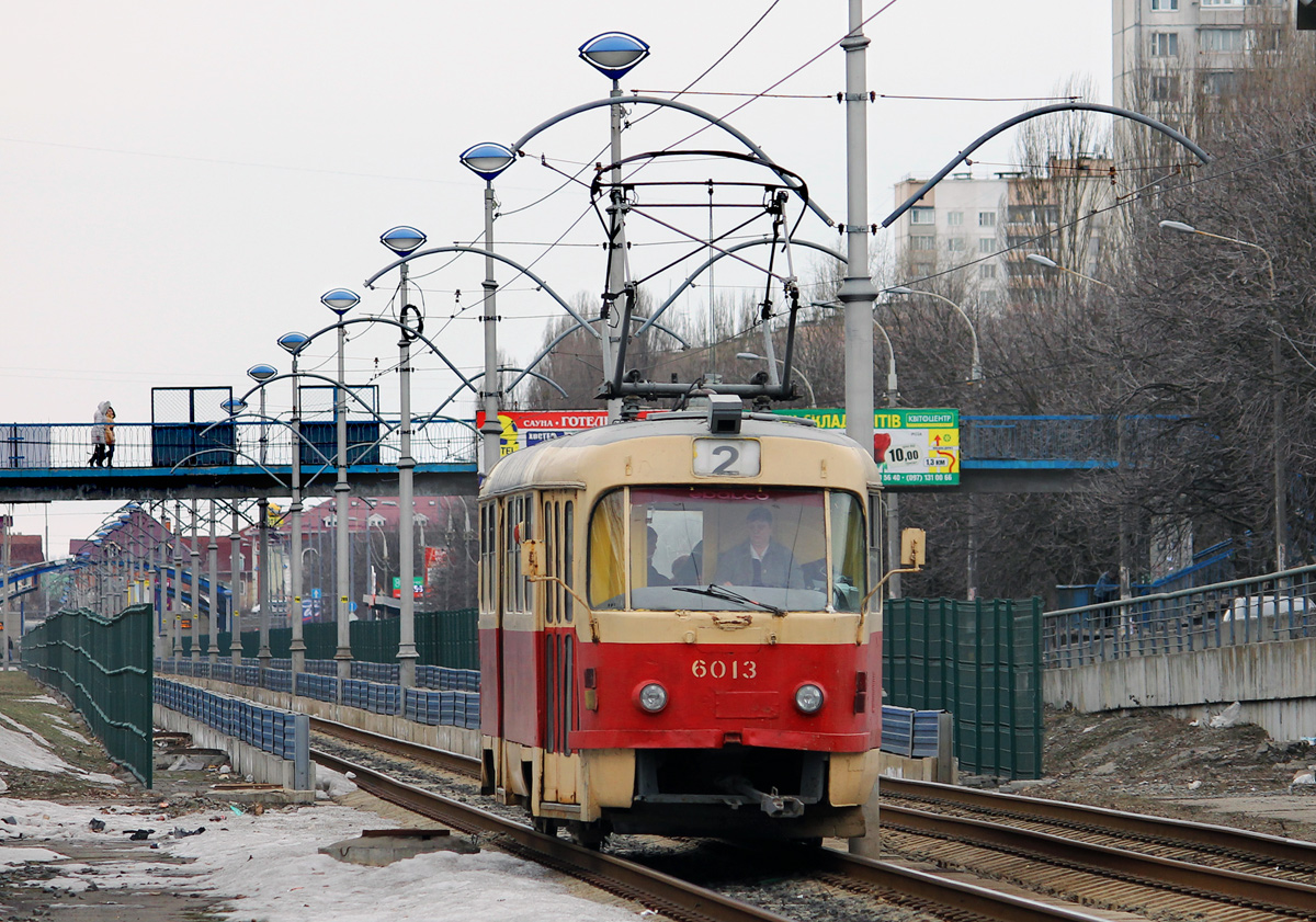 Киев, Tatra T3SU № 6013
