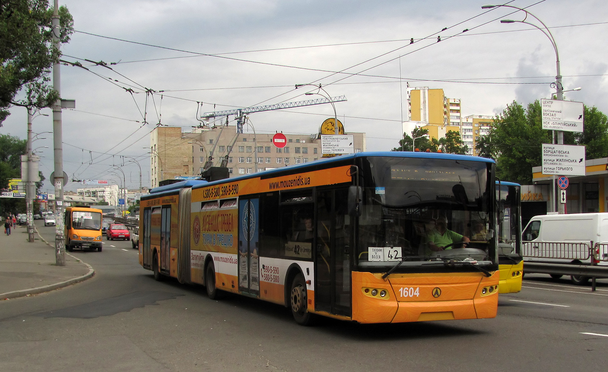 Киев, ЛАЗ E301D1 № 1604