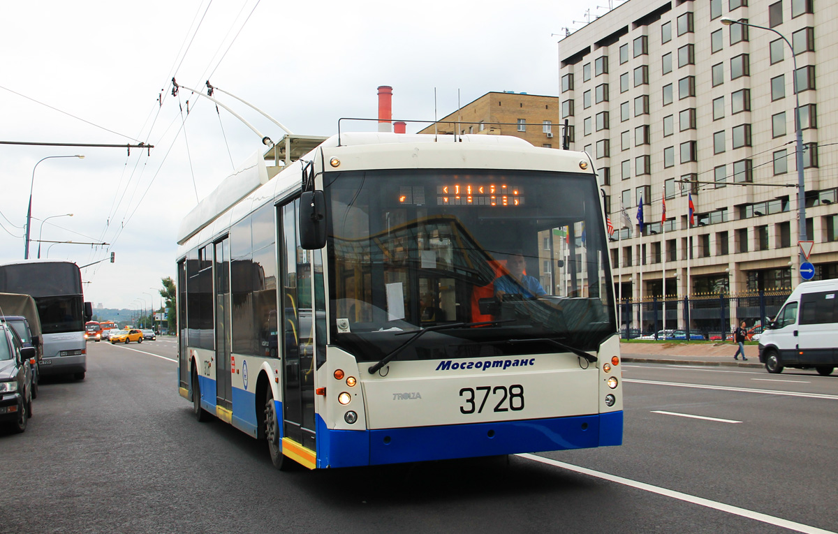 Москва, Тролза-5265.00 «Мегаполис» № 3728