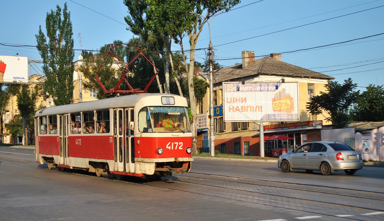 Донецк, Tatra T3SU № 4172