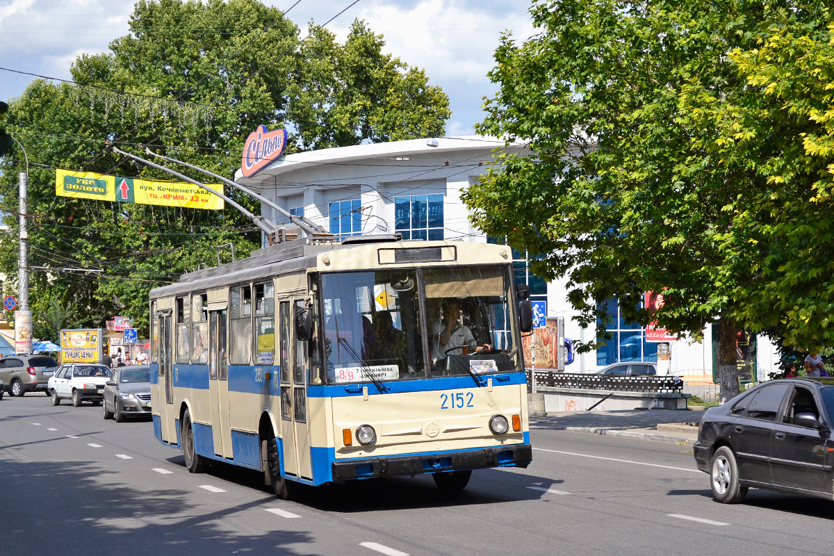 Крымский троллейбус, Škoda 14Tr11/6 № 2152