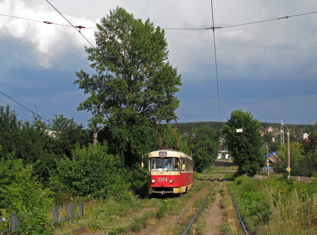 Ижевск, Tatra T3SU (двухдверная) № 2284