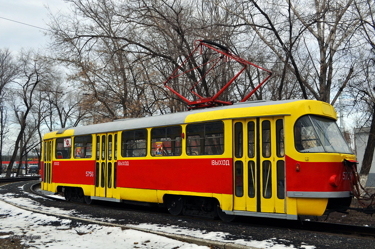 Волгоград, Tatra T3SU № 5756