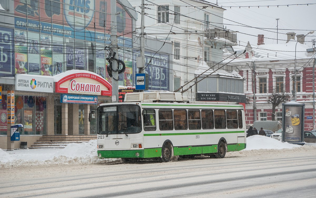 Рязань, ЛиАЗ-5280 № 2123