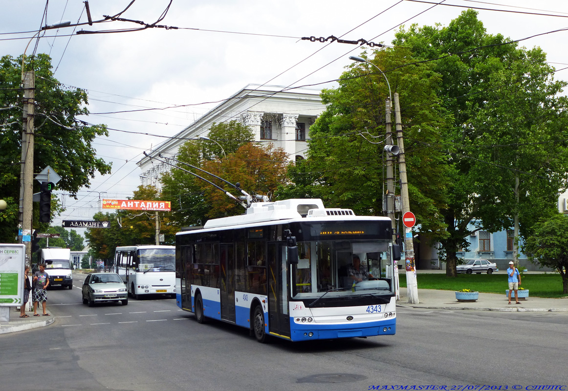 Крымский троллейбус, Богдан Т70110 № 4343