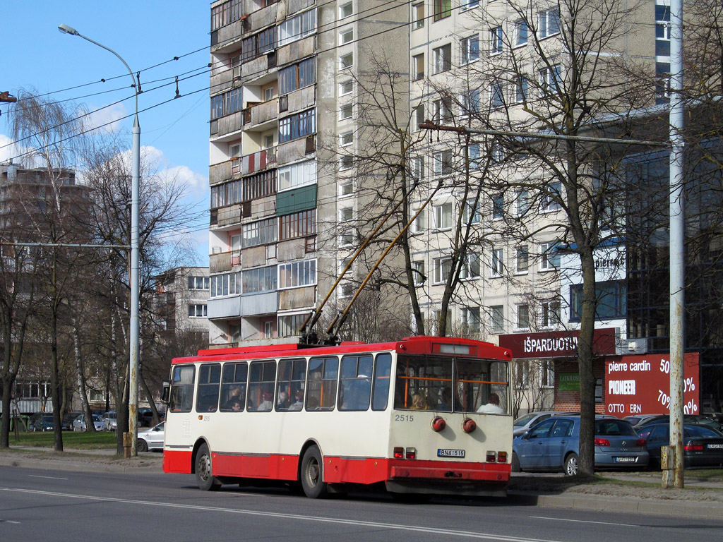 Вильнюс, Škoda 14Tr02/6 № 2515