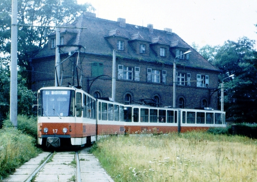 Котбус, Tatra KT4D № 17; Котбус — Старые фотографии
