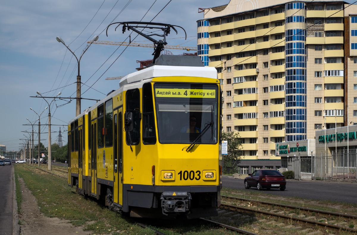 Алматы, Tatra KT4DtM № 1003
