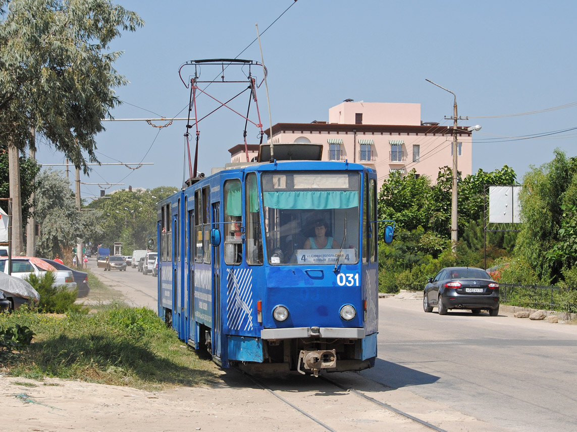 Евпатория, Tatra KT4SU № 031
