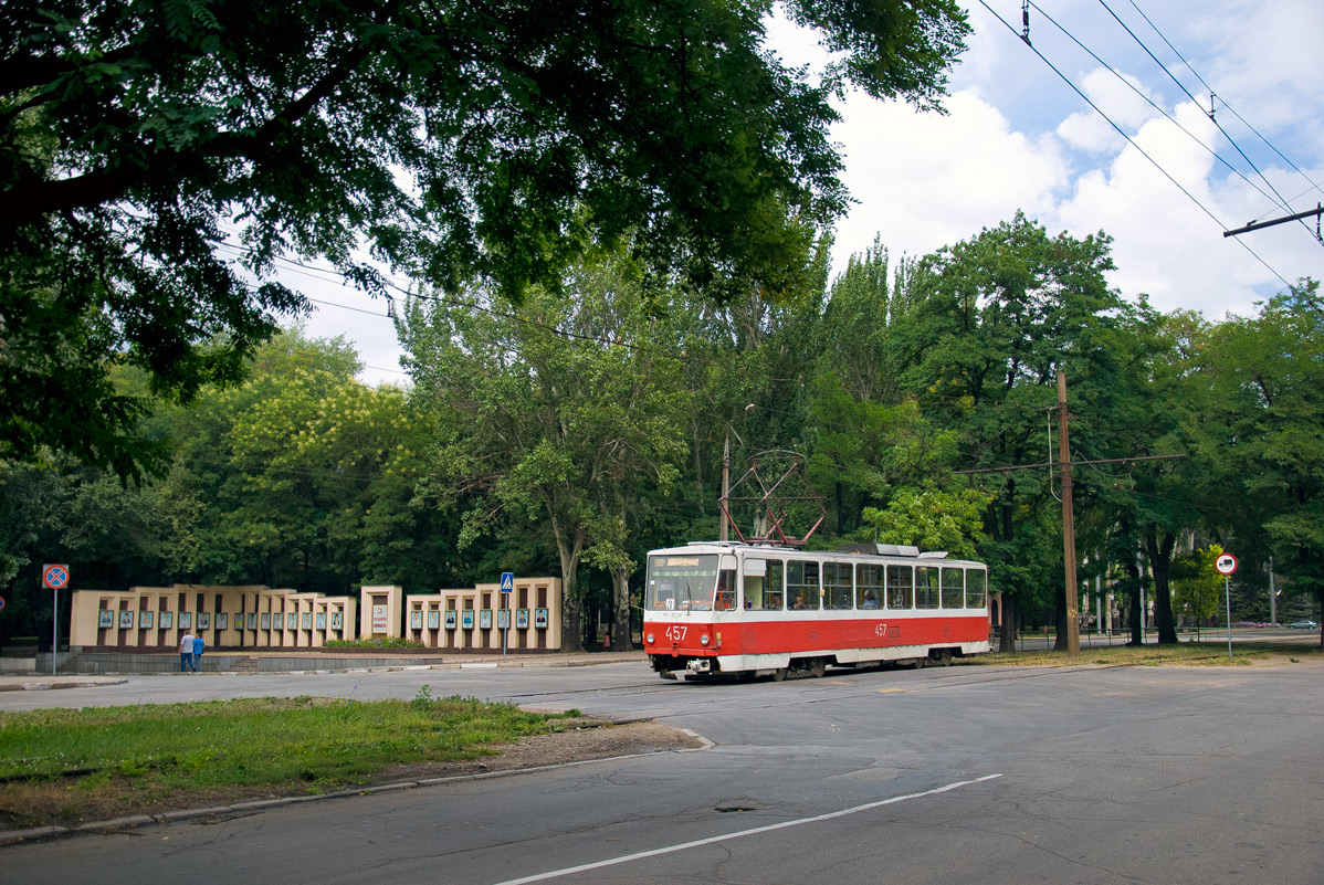 Запорожье, Tatra T6B5SU № 457