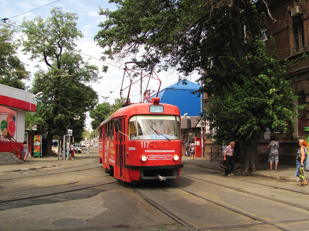 Краснодар, Tatra T3SU № 117